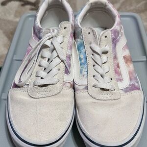 Vans Ward Pastel Heart Tie-Dye Sneakers
